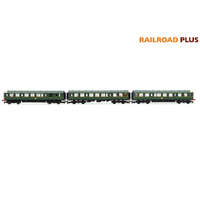 Hornby R30170 Railroad Plus BR Class 110 3 Car Train Pack Era 6