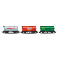 Hornby R6891 Petrol Tankers, Three Pack, Various-Era 2/3
