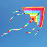 Hobby Works Kite Rainbow Tail 1.05m Single Line