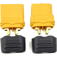 Hobby Works RC B360-1 XT60H Plugs With Caps (PR)