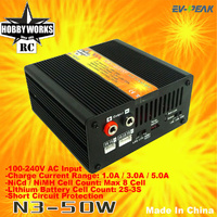 Hobby Works RC Charger Multi         Lipo/Nimh 50w 5amp  240v