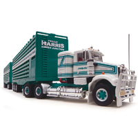 Highway Replicas Phillip Harris Prime Mover, Dolly + 2 Trailer 1/64