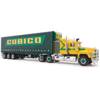 Highway Replicas 12036 Prime Mover & Trailer Cubico Curtain Side 1/64
