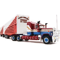 Highway Replicas 12043 Livestock Road Train Harris Haulage 1/64