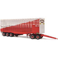 Highway Replicas 12957 Livestock Trailer Harris Haulage 1/64