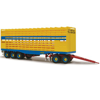 Highway Replicas 12961 Livestock Trailer Hampton 1/64