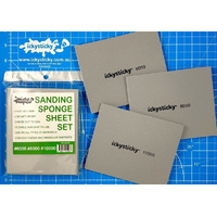 Ickysticky 550152 Sanding Sponge Set #6000 #8000 #10000