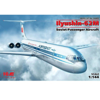ICM 14405 Ilyushin-62M Soviet Passenger Aircraft 1/144