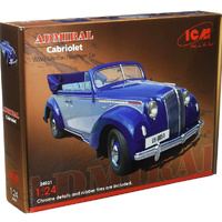 ICM 24021 Admiral Cabriolet WWII German Passenger Car 1/24