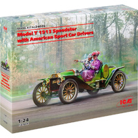 ICM 24026 Model T 1913 Speedster With American Sports Car Drivers 1/24