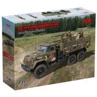 ICM 35017 Ukraine ZiL-131 With Dshkmd Crew  1/35
