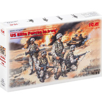 ICM 35201 US Elite Forces In Iraq 4 Figures 1/35