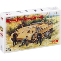 ICM 35211 German Tank Crew 1943-1945 4 Figures   1/35