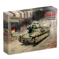 ICM 35336 FCM 36 WWII French Light Tank   1/35