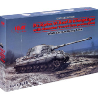 ICM 35361 Pz.kpfw. VI Ausf. B King Tiger With Henschel Turrett Late    1/35