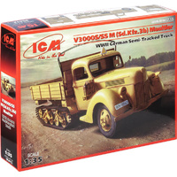 ICM 35411 V3000S/ SSM Sd.kfz.3b Maultier WWII German Semi Track Truck 1/35