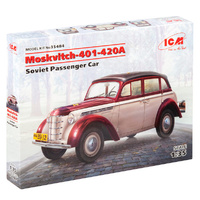 ICM 35484 Moskvitch 401-402A Soviet Passenger Car 1/35