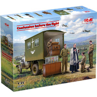 ICM 35585 British Mobile Chapel Chevrolet Confession Before The Fight  1/35