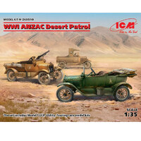 ICM DS3510 WWI Anzac Desert Patrol 3 In 1 Kit  1/35