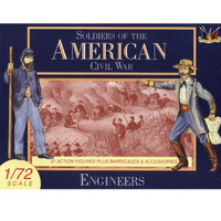 Imex Plastic Civil War Confederate Engineers 1/72