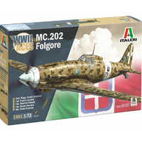 Italeri 1481 MC.202 Folgore Aces 1/72