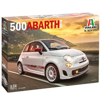 Italeri 3674 Fiat 500 Abarth 2008 1/24