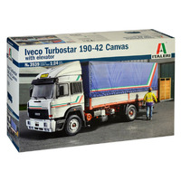 Italeri Iveco Turbostar 190.42 Canvas Truck 1/24