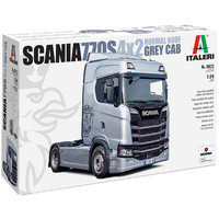 Italeri 3971 Scania S770 Normal Roof Grey Cab 1/24