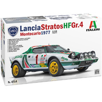 Italeri 4714 Lancia Stratos HF GR.4 Monte Carlo Rally  1/12