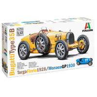 Italeri 4716 Bugatti Type 35B Targa Florio 1929 Monaco GP 1930 1/12