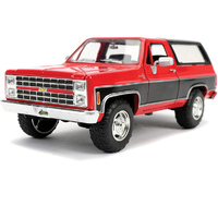 Jada Chevy Blazer 1980 Off Road Red 1/24