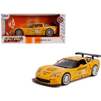 Jada Corvette C6R 2005 BTM Yellow  1/24