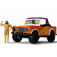 Jada WWE Macho Man Randy Savage With1973 Ford Bronco 1/24