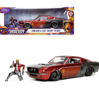 Jada Shelby GT-500 1967  With Star- Lord Figurine  1/24