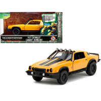 Jada 34258 Transformers 2023 1977 Chevrolet Camaro Bumblebee 1/32