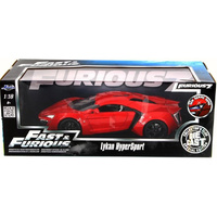Jada 97388 Lykan Hypersport Fast & Furious 1/18
