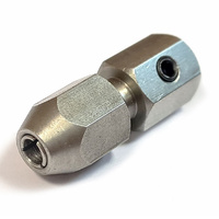JK Boats FC614S Flex Shaft Coupler 5mm X 4mm Stainless Steel (1)