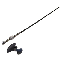 Jk Boats Shaft And Propeller Vector 80 Black