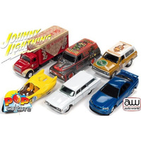 Johnny Lightning C007 2022 R2 Pop Culture Assorted (1)  1/64
