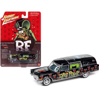 Johnny Lightning SP142 1966 Cadillac Hearse Rat Fink  1/64
