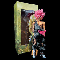 KRACKIN Figure Dragon Ball Z Goku Battle Damaged Red Hair 370mm