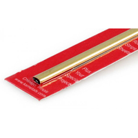 K&S Brass Streamline Tube    (12in ) Small (1)