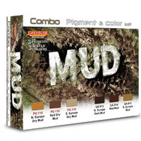 LifeColor Mud Acrylic Paint Set