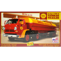 Lindberg Dodge L700 W/ Shell Tanker 1/25