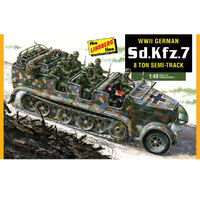 Lindberg 1:40 German Half-Track Personal Carrier Plastic Kit