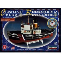 Lindberg Coast Guard Tug Boat 1/72