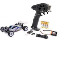 Losi 00007T2 Micro-B 2WD RC Buggy RTR Silver 1/24
