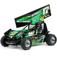 Losi 1387T2 22S Sprint Car 2WD ARTR Green 1/10