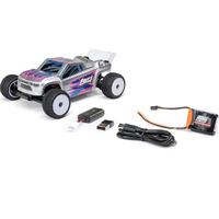 Losi 1392T2 Micro-T 2WD RC Stadium Truck RTR Silver 1/28