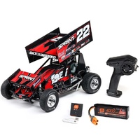 Losi 2359 22S Sprint Car 2WD RTR With Battery & Charger Red 1/10